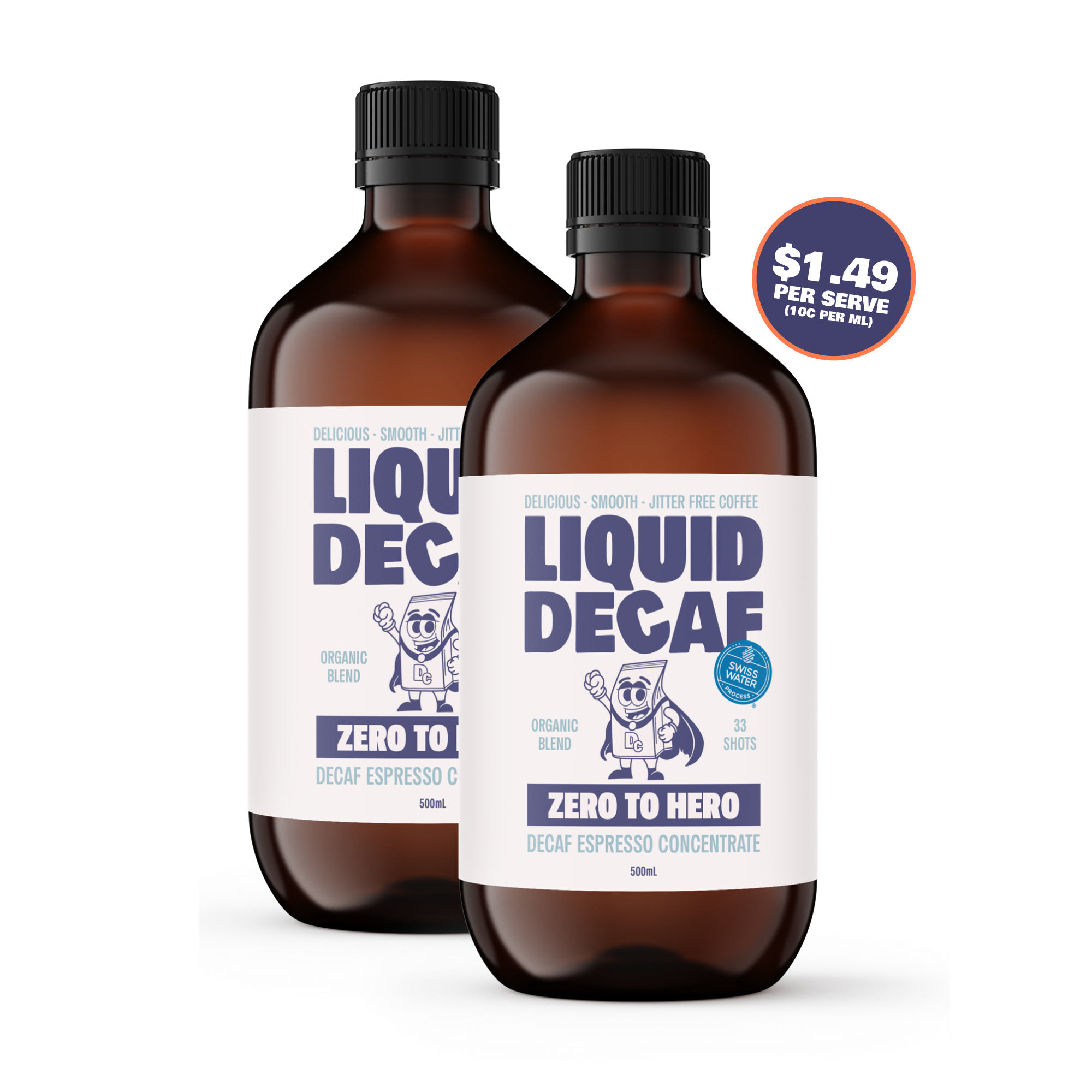 Instant Liquid Decaf (Swiss Water Process)