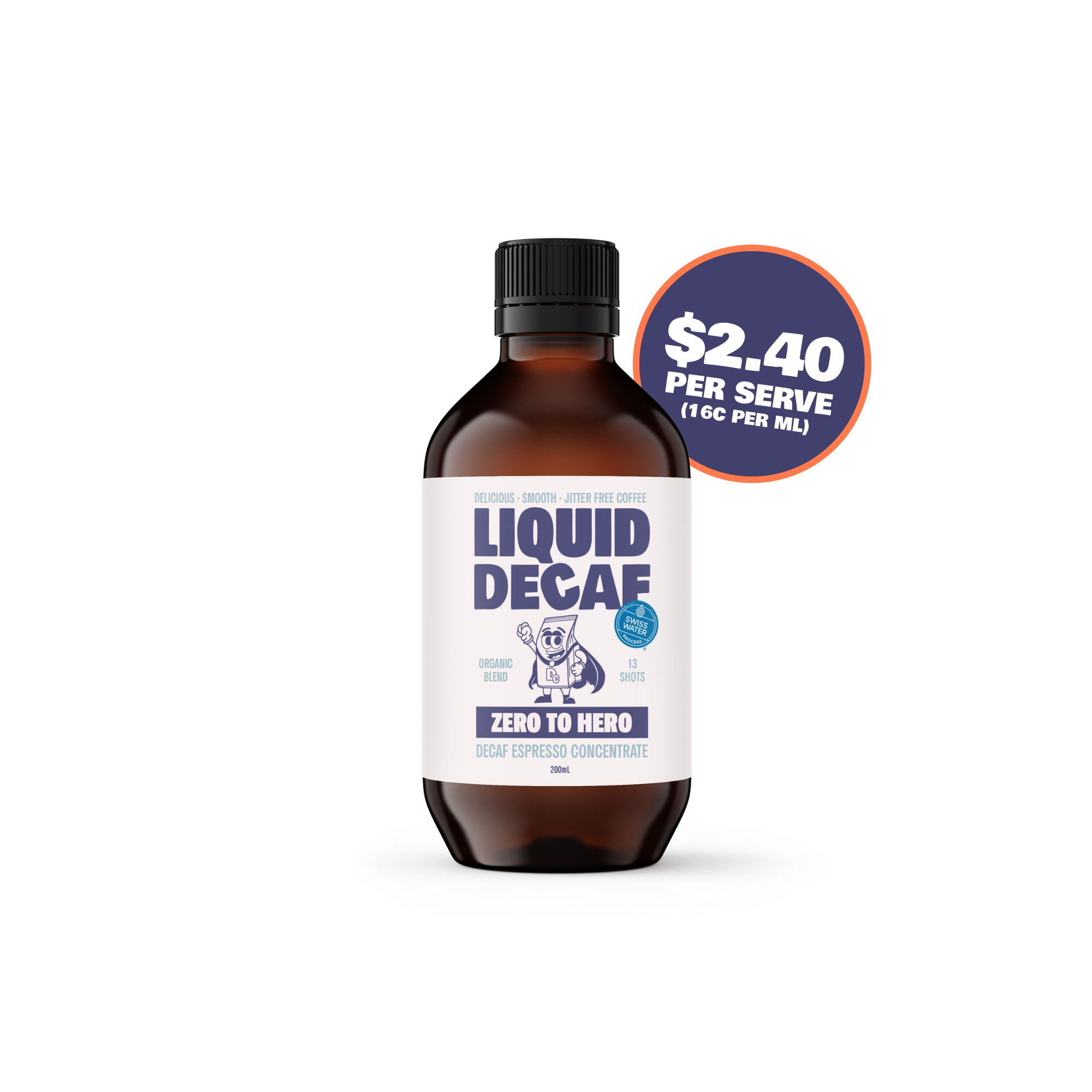 Instant Liquid Decaf (Swiss Water Process)