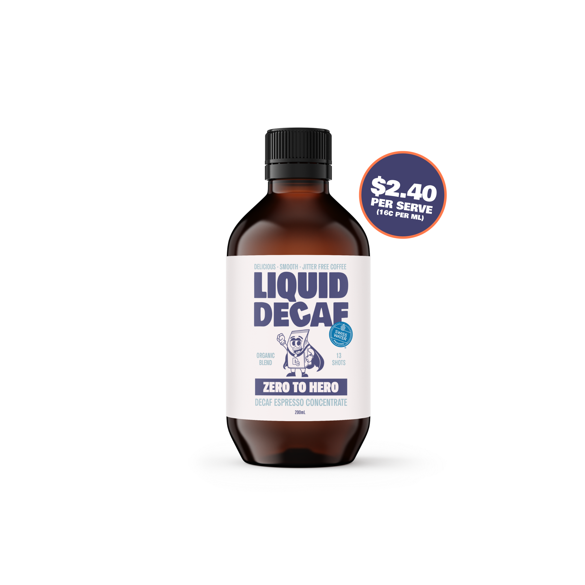 Instant Liquid Decaf (Swiss Water Process)