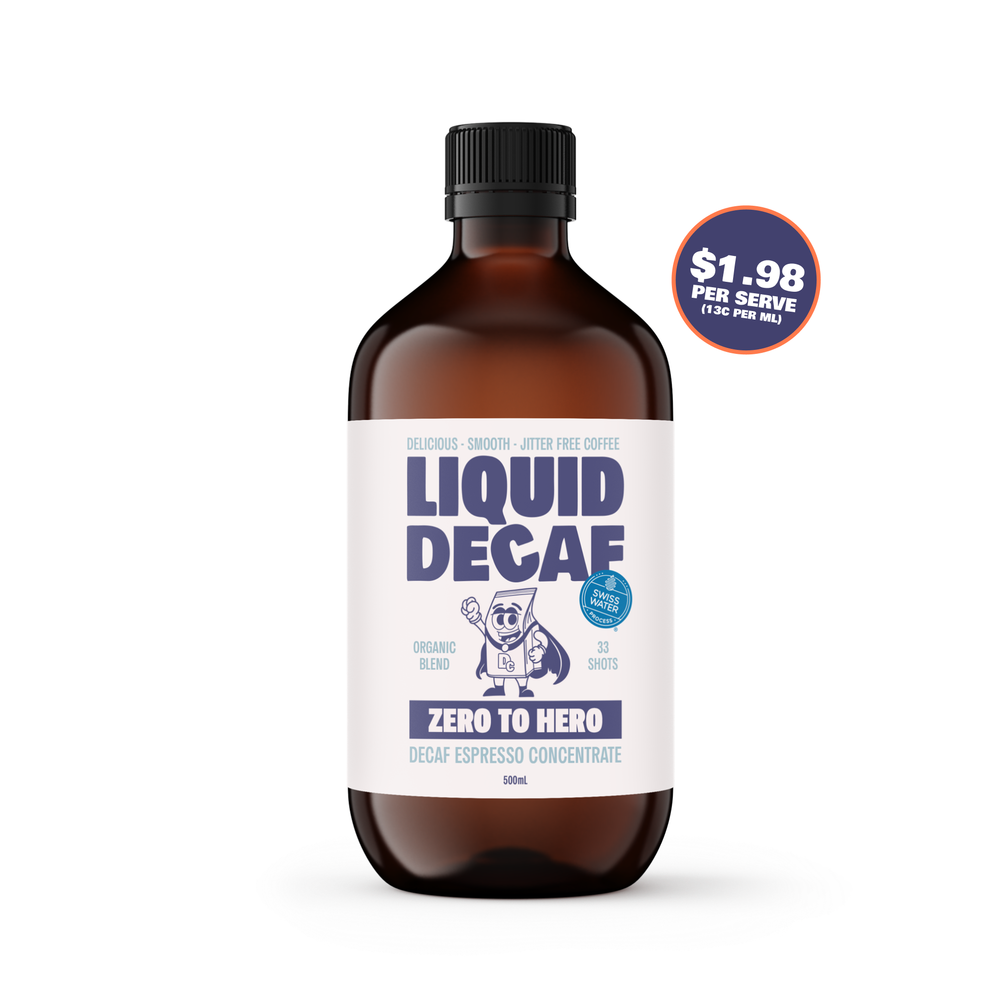 Instant Liquid Decaf (Swiss Water Process)