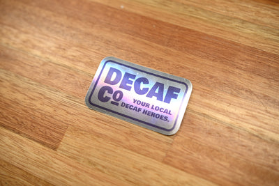Decaf Co - Holographic Sticker Kit