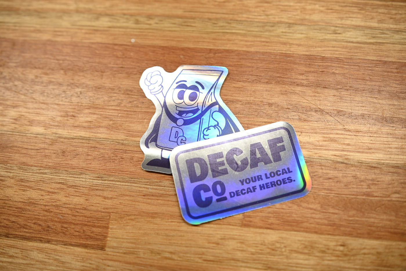 Decaf Co - Holographic Sticker Kit