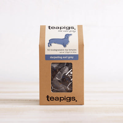 teapigs - darjeeling earl grey - 50 biodegradable bags