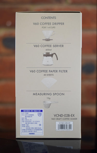 Hario V60 Pour Over Coffee Bundle + 250g Decaf
