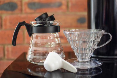 Hario V60 Pour Over Coffee Bundle + 250g Decaf