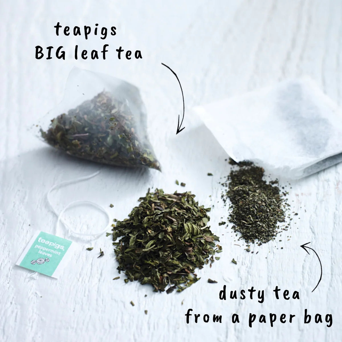 teapigs - Peppermint Leaves - 50 biodegradable bags